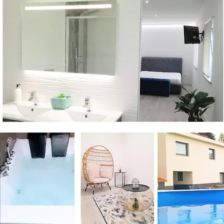 Casa Com Piscina E Hidromassagem E Kids Zone * Nelas